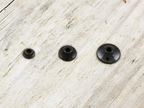 FITS Brass Turbo Cones - Black Nickel XS