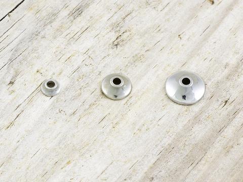 FITS Brass Turbo Cones - Silver XS